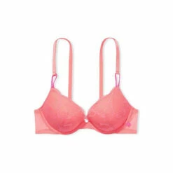 Victoria’s Secret Victoria's Secret Cocktail Pink Lace Push Up T-Shirt Bra -Victoria's Secret Shop unnamed file 3608