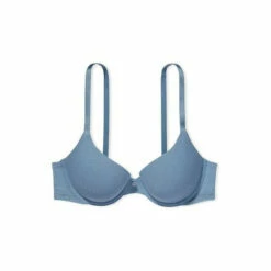 Victoria’s Secret Victoria's Secret Faded Denim PushUp Perfect Shape Ribbed Cotton Bra -Victoria's Secret Shop unnamed file 3643