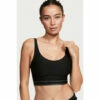 Victoria’s Secret Victoria's Secret Black Smooth Strappy Back Non Wired Medium Impact Sports Bra -Victoria's Secret Shop unnamed file 3726