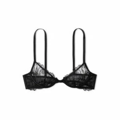 Victoria’s Secret Victoria's Secret Black Embroidered Unlined Demi Bra -Victoria's Secret Shop unnamed file 3737