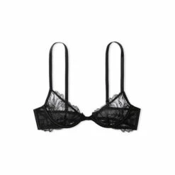 Victoria’s Secret Victoria's Secret Black Embroidered Unlined Demi Bra -Victoria's Secret Shop unnamed file 3738