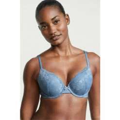 Victoria’s Secret Victoria's Secret Faded Denim Iridescent Lace Full Cup Push Up Bra 3 Victoria’s Secret Victoria's Secret Faded Denim Iridescent Lace Full Cup Push Up Bra -Victoria's Secret Shop unnamed file 3760