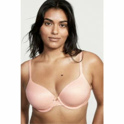 Victoria’s Secret Victoria's Secret Purest Pink Lace Trim Lightly Lined Full Cup Bra