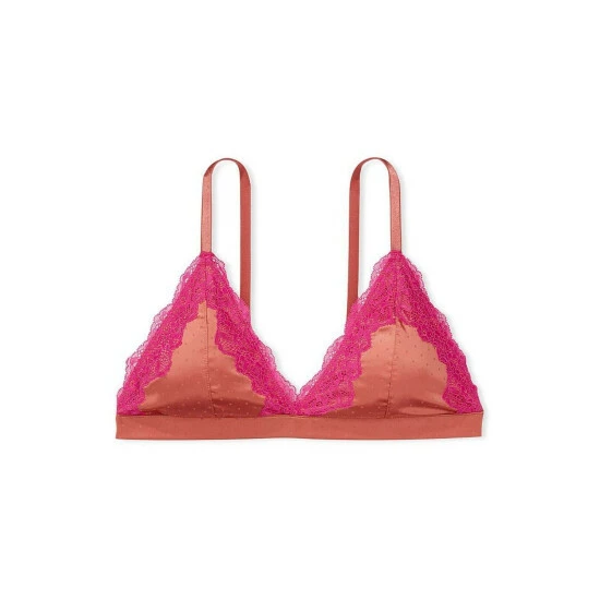 unnamed-file-3836.jpg Victoria’s Secret Victoria's Secret Canyon Rose Pink Satin Lace Triangle Bralette -Victoria's Secret Shop unnamed file 3836
