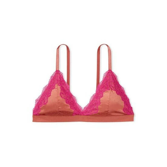 unnamed-file-3837.jpg Victoria’s Secret Victoria's Secret Canyon Rose Pink Satin Lace Triangle Bralette -Victoria's Secret Shop unnamed file 3837