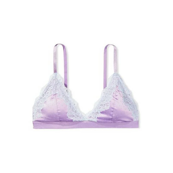 unnamed-file-3840.jpg Victoria’s Secret Victoria's Secret Canyon Rose Pink Satin Lace Triangle Bralette -Victoria's Secret Shop unnamed file 3840