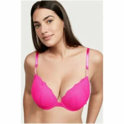Victoria’s Secret Victoria's Secret Pink Fever Lace Push Up T-Shirt Bra