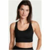 Victoria’s Secret Victoria's Secret Black Smooth Strappy Back Non Wired Minimum Impact Sports Bra -Victoria's Secret Shop unnamed file 3887