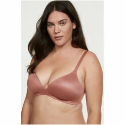 Victoria’s Secret Victoria's Secret Vintage Rose Pink Smooth Lightly Lined Plunge Non Wired Bra -Victoria's Secret Shop unnamed file 3895