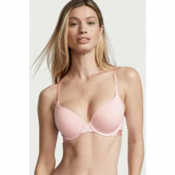 Victoria’s Secret Victoria's Secret Perfect Shape Bra With Shimmer Logo Straps