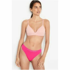 Victoria’s Secret Victoria's Secret Seamless Thong Panty Starlet Pink -Victoria's Secret Shop unnamed file 395