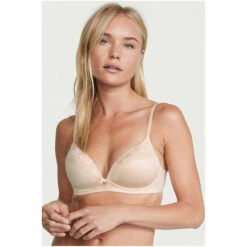 Victoria’s Secret Victoria's Secret Champagne Nude Lace Trim Lightly Lined Non Wired Bra 5 Victoria’s Secret Victoria's Secret Champagne Nude Lace Trim Lightly Lined Non Wired Bra -Victoria's Secret Shop unnamed file 3983