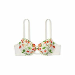 Victoria’s Secret Victoria's Secret Coconut White Embroidered Lightly Lined Demi Bra -Victoria's Secret Shop unnamed file 4013