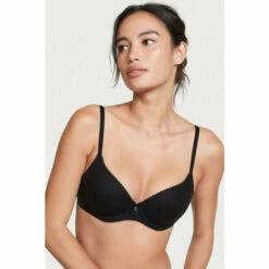 Victoria’s Secret Victoria's Secret Black Smooth Lightly Lined Demi Bra