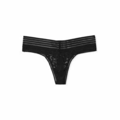 Victoria’s Secret Victoria's Secret Lace Stripe Waist Thong Panty -Victoria's Secret Shop unnamed file 409