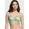 Victoria’s Secret Victoria's Secret Breaker Blue Embroidered Push Up Bra