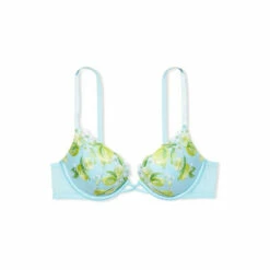 Victoria’s Secret Victoria's Secret Breaker Blue Embroidered Push Up Bra -Victoria's Secret Shop unnamed file 4119