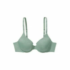 Victoria’s Secret Victoria's Secret Seasalt Green Smooth Logo Strap Lightly Lined Full Cup T-Shirt Bra -Victoria's Secret Shop unnamed file 4135