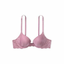 Victoria’s Secret Victoria's Secret Evening Blush Nude Smooth Lace Wing Push Up Bra -Victoria's Secret Shop unnamed file 4172