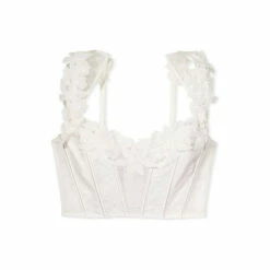Victoria’s Secret Victoria's Secret Unlined Floral Embroidery Corset Top -Victoria's Secret Shop unnamed file 4189