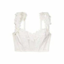 Victoria’s Secret Victoria's Secret Unlined Floral Embroidery Corset Top -Victoria's Secret Shop unnamed file 4190