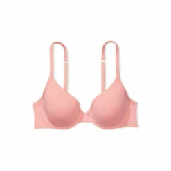 Victoria’s Secret Victoria's Secret Starlet Pink Smooth Logo Strap Lightly Lined Full Cup T-Shirt Bra -Victoria's Secret Shop unnamed file 4193