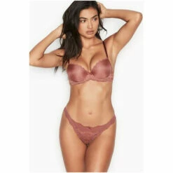 Victoria’s Secret Victoria's Secret Evening Blush Nude Smooth Lace Wing Lightly Lined Demi Bra -Victoria's Secret Shop unnamed file 4212