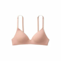 Victoria’s Secret Victoria's Secret Almond Smooth Logo Strap Lightly Lined Non Wired T-Shirt Bra -Victoria's Secret Shop unnamed file 4249