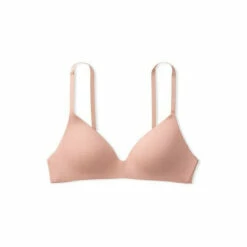 Victoria’s Secret Victoria's Secret Almond Smooth Logo Strap Lightly Lined Non Wired T-Shirt Bra -Victoria's Secret Shop unnamed file 4250