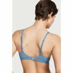 Victoria’s Secret Victoria's Secret Faded Denim Blue Smooth Lightly Lined Non Wired T-Shirt Bra -Victoria's Secret Shop unnamed file 4260