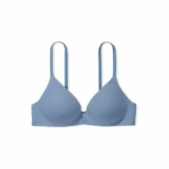 Victoria’s Secret Victoria's Secret Faded Denim Blue Smooth Lightly Lined Non Wired T-Shirt Bra -Victoria's Secret Shop unnamed file 4261