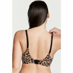 Victoria’s Secret Victoria's Secret Classic Brown Leopard Smooth Plunge Push Up Bra -Victoria's Secret Shop unnamed file 4326