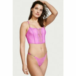 Victoria’s Secret Victoria's Secret Pink Chain Strap Lace Bra Top -Victoria's Secret Shop unnamed file 4357