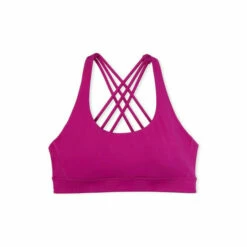 Victoria’s Secret Victoria's Secret Raspberry Cooler Purple Smooth Strappy Back Non Wired Minimum Impact Sports Bra -Victoria's Secret Shop unnamed file 4377