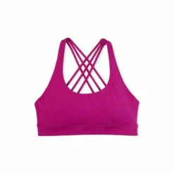Victoria’s Secret Victoria's Secret Raspberry Cooler Purple Smooth Strappy Back Non Wired Minimum Impact Sports Bra -Victoria's Secret Shop unnamed file 4379