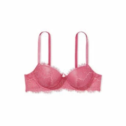 Victoria’s Secret Victoria's Secret Dahlia Pink LightlyLined Lace Demi Bra -Victoria's Secret Shop unnamed file 4386