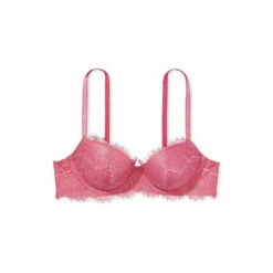 Victoria’s Secret Victoria's Secret Dahlia Pink LightlyLined Lace Demi Bra -Victoria's Secret Shop unnamed file 4387