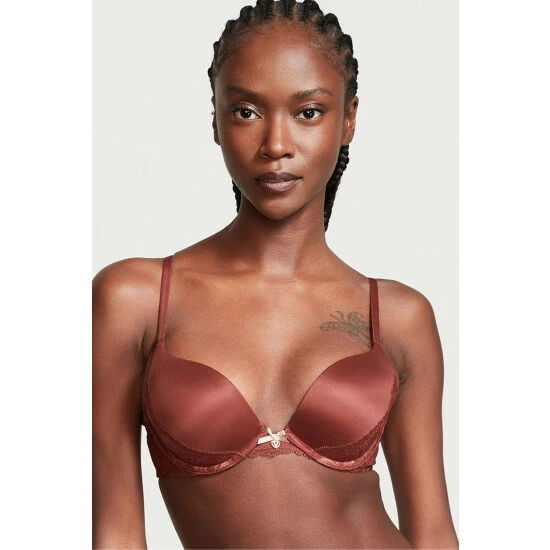unnamed-file-4447.jpg Victoria’s Secret Victoria's Secret Dark Cognac Brown Lace Detail PushUp Bra -Victoria's Secret Shop unnamed file 4447