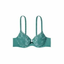 Victoria’s Secret Victoria's Secret French Sage Blue Lace Lightly Lined Demi Bra -Victoria's Secret Shop unnamed file 4454