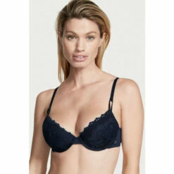 Victoria’s Secret Victoria's Secret Sexy T-Shirt LightlyLined Demi Bra In Eyelet Lace
