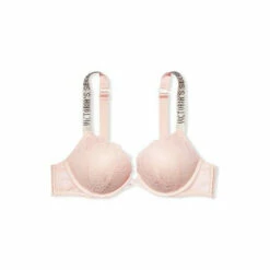 Victoria’s Secret Victoria's Secret Purest Pink Add 2 Cups Shine Strap Lace Push Up Bra -Victoria's Secret Shop unnamed file 4499