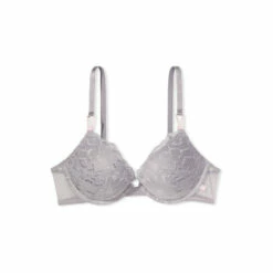 Victoria’s Secret Victoria's Secret Grey Skies Lace Push Up T-Shirt Bra -Victoria's Secret Shop unnamed file 4508