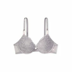 Victoria’s Secret Victoria's Secret Grey Skies Lace Push Up T-Shirt Bra -Victoria's Secret Shop unnamed file 4509
