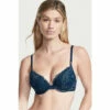 Victoria’s Secret Victoria's Secret Academy Blue Lace Push Up T-Shirt Bra -Victoria's Secret Shop unnamed file 4529