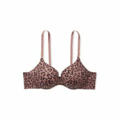 Victoria’s Secret Victoria's Secret Vintage Rose Pink Leopard Smooth Lightly Lined Full Cup Bra -Victoria's Secret Shop unnamed file 4569