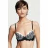 Victoria’s Secret Victoria's Secret Black And White Smooth Lace Wing Lightly Lined Demi Bra -Victoria's Secret Shop unnamed file 4591