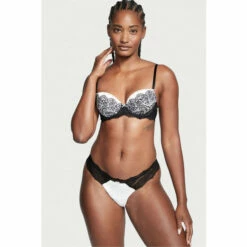 Victoria’s Secret Victoria's Secret Black And White Smooth Lace Wing Lightly Lined Demi Bra 4 Victoria’s Secret Victoria's Secret Black And White Smooth Lace Wing Lightly Lined Demi Bra -Victoria's Secret Shop unnamed file 4593