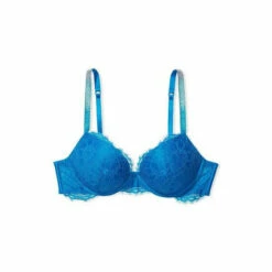 Victoria’s Secret Victoria's Secret Clover Green Lace Shine Strap Plunge Push Up Bra -Victoria's Secret Shop unnamed file 4689