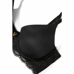 Victoria’s Secret Victoria's Secret Black Smooth Front Fastening Lightly Lined Demi Bra -Victoria's Secret Shop unnamed file 4706