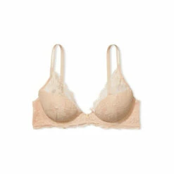 Victoria’s Secret Victoria's Secret Champagne Nude Lace Plunge Lightly Lined Half Pad Bra 5 Victoria’s Secret Victoria's Secret Champagne Nude Lace Plunge Lightly Lined Half Pad Bra -Victoria's Secret Shop unnamed file 4712